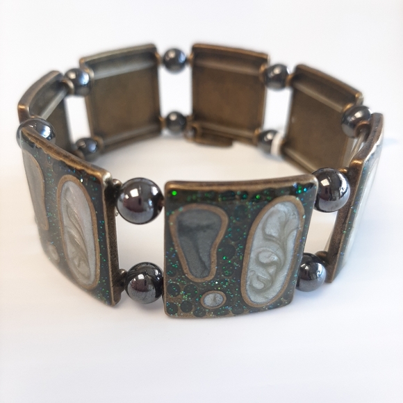 SERENITY 2000 Sedna Magnetic Stretch Bracelet Energy Power Balance - Picture 6 of 8